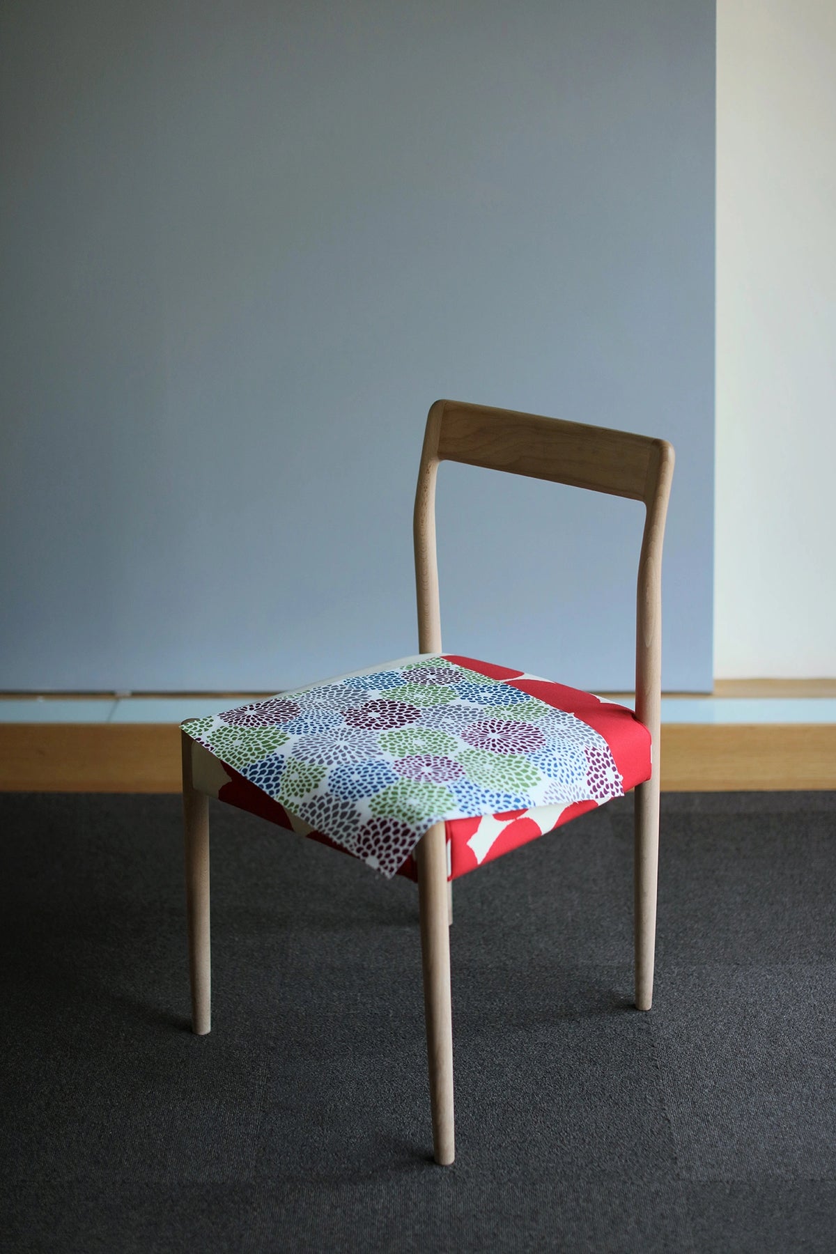 [Expédié dans 1-3 mois] SOU・SOU×Coccole Tino Chair/Nénuphar rempli de chrysanthème