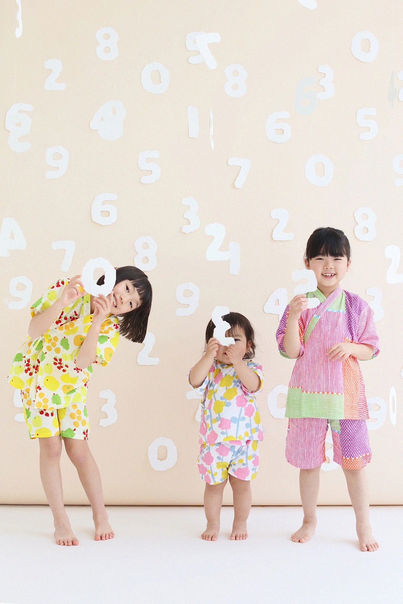 ●Isemomen Cotton Jinbei Set／Lines and Dots Miyabi