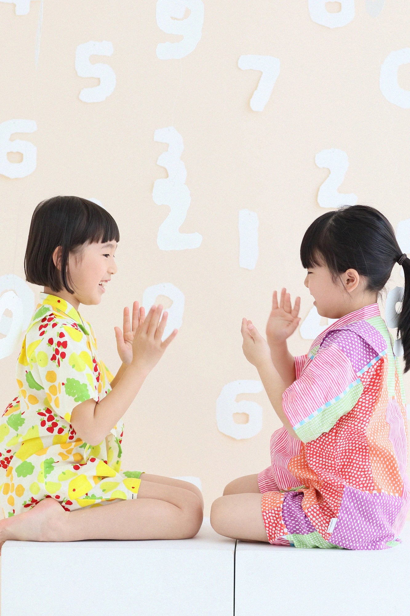 ●Isemomen Cotton Jinbei Set／Lines and Dots Miyabi