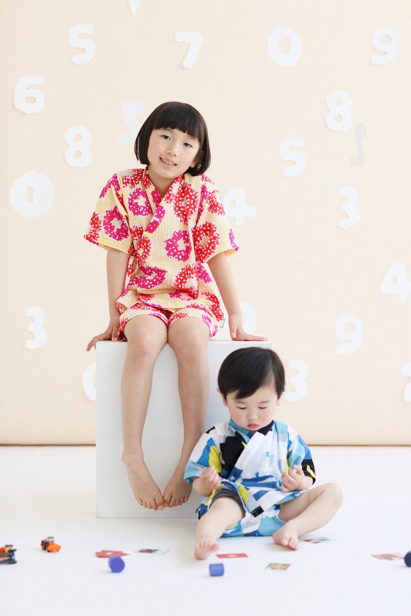 ●Isemomen Cotton Jinbei Set／Moon and Stars