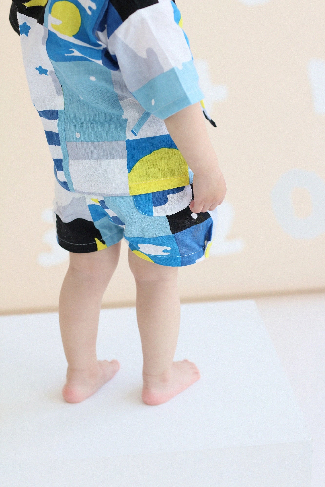 ●Isemomen Cotton Jinbei Set／Moon and Stars