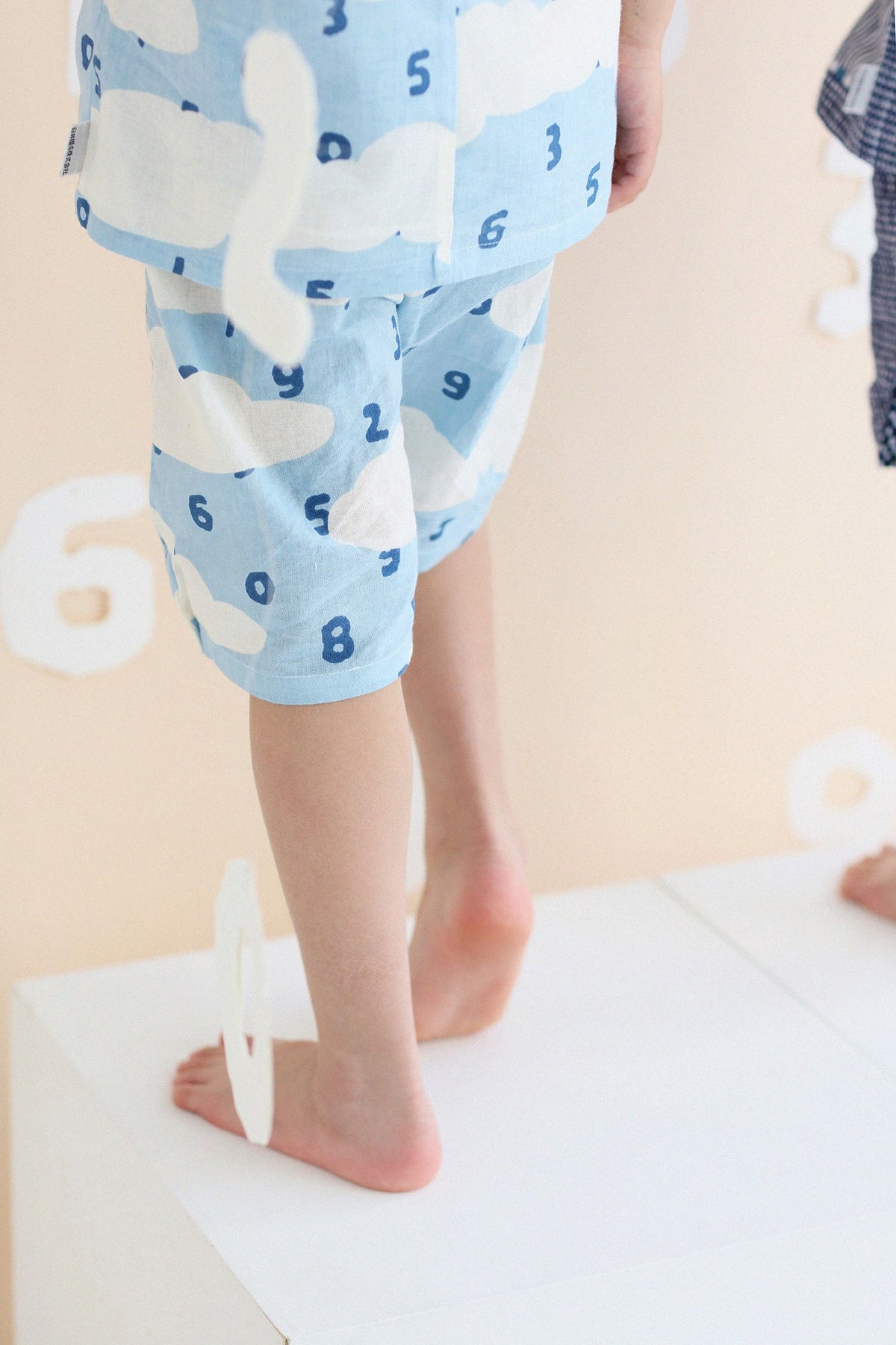 ●Isemomen Cotton Jinbei Set／SO-SU-U in Clouds