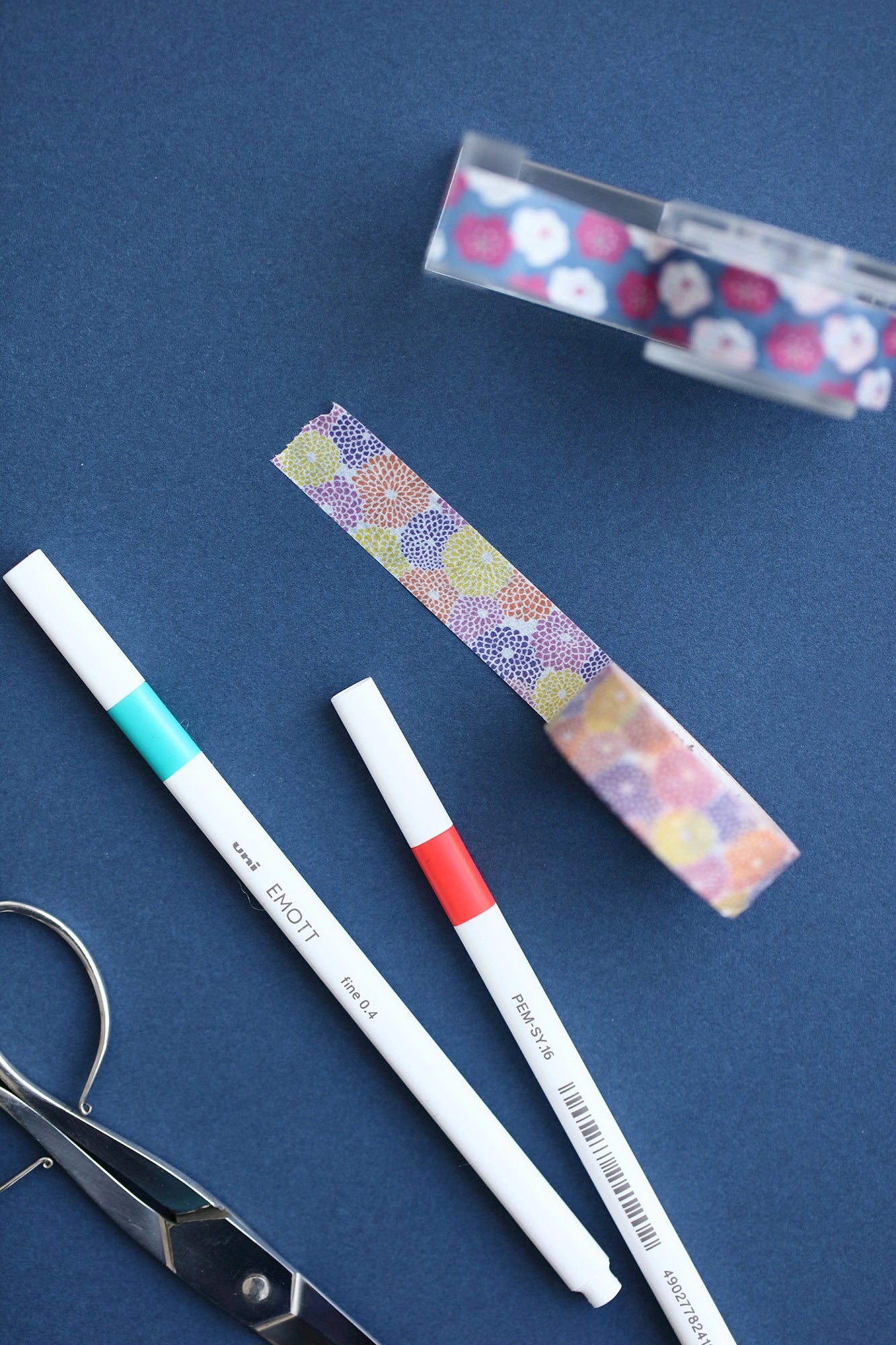 SOU・SOU×mt Textilmaste/Chrysantheme [1,5 cm Breite]