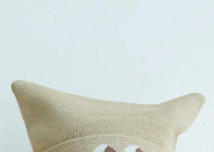 depoニャン ジャガード ニットキャップ