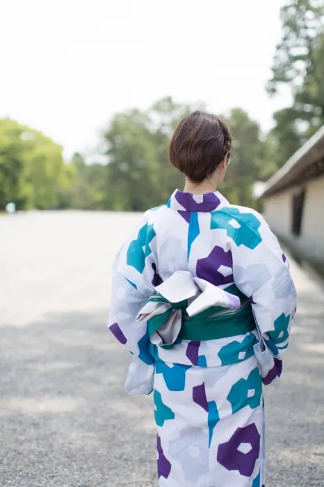 SOU・SOU x Kyoto Marubeni Yukata / Origami Cozy Breeze