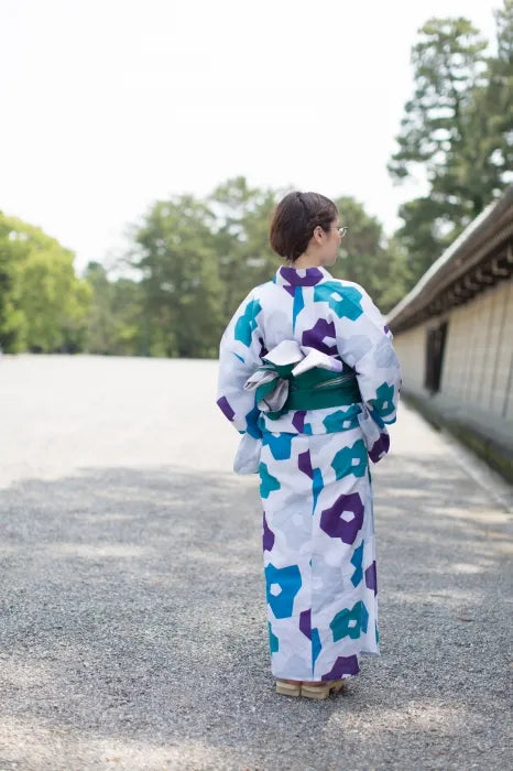 SOU・SOU x Kyoto Marubeni Yukata / Origami Cozy Breeze
