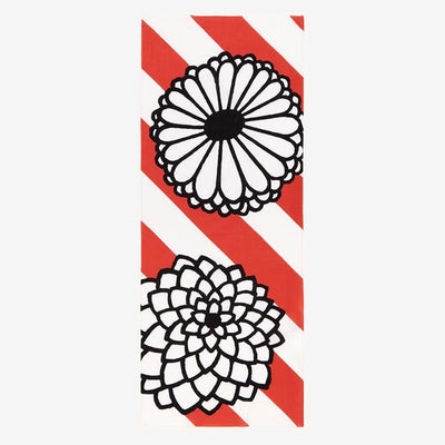 伊勢木棉圖案紋樣手巾/菊丸