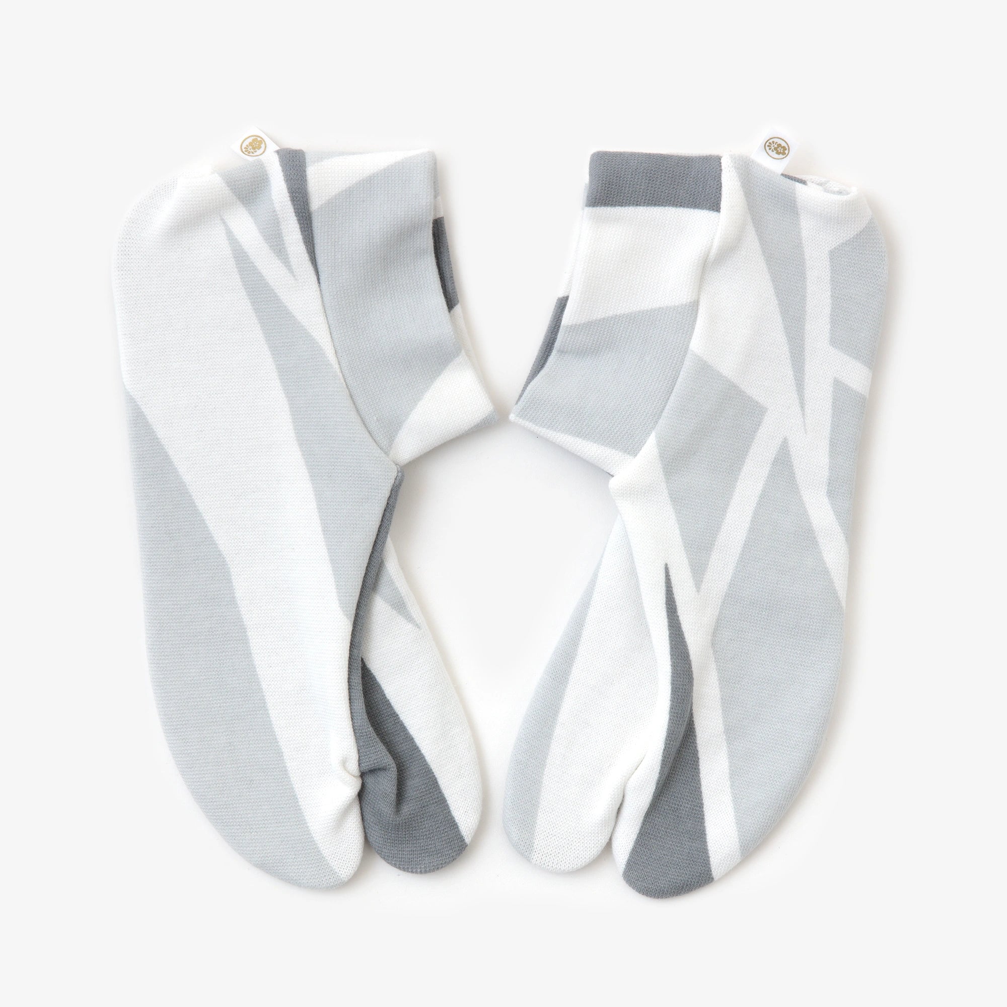 스트레치Tabi Socks 패턴면/얇은 얼음 (슬림) *슬립 안티 슬립