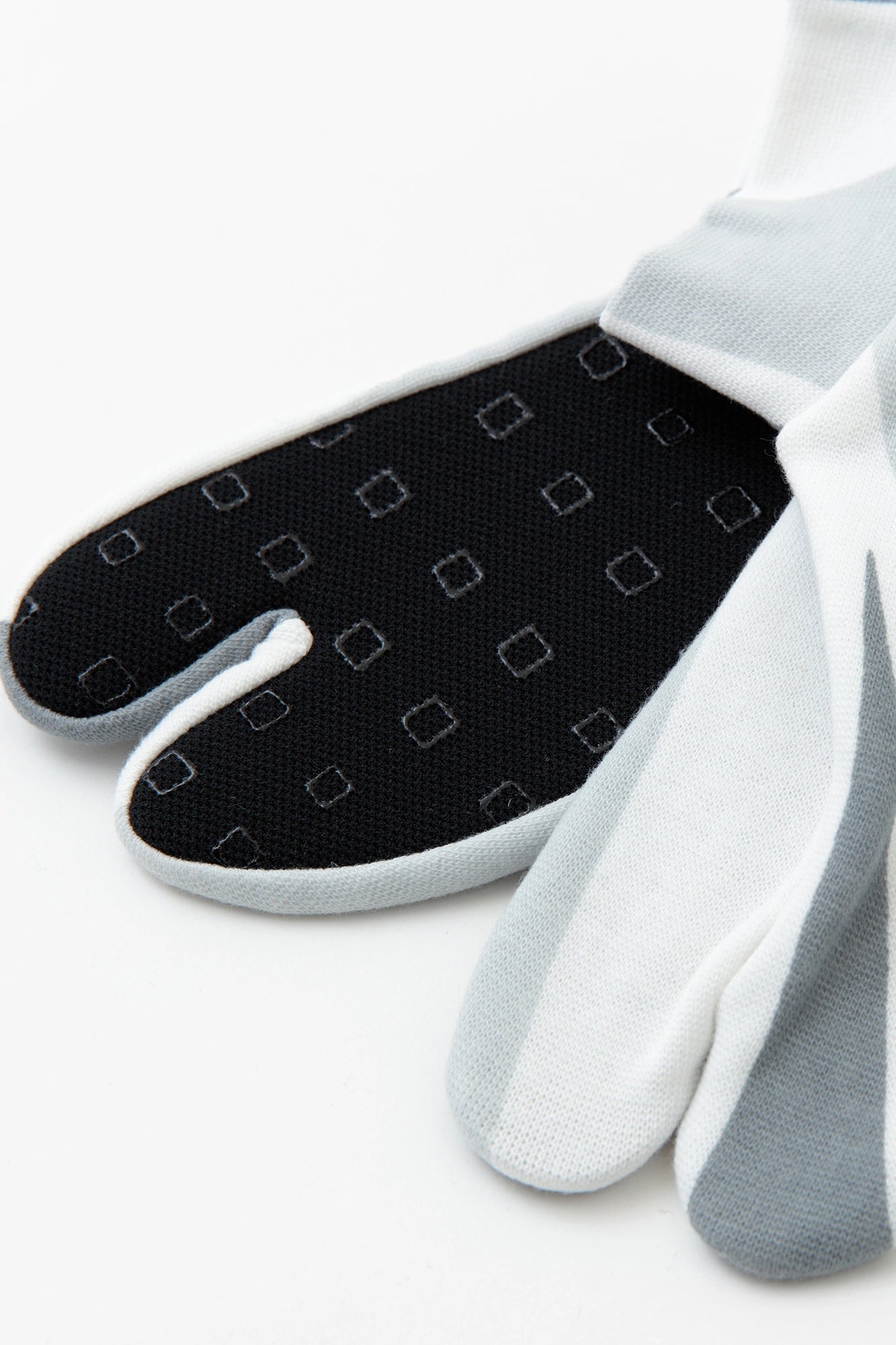스트레치Tabi Socks 패턴면/얇은 얼음 (슬림) *슬립 안티 슬립