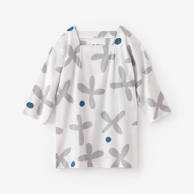 Takashima Chijimi 40/40 Hifu Jiban Sechsviertellänge/Suzushiro Grass Large