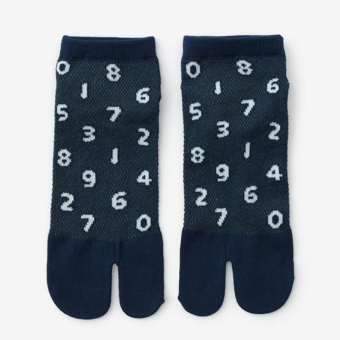 Chaussettes Kanoko Tabi (longueur d'angle) / So-Su-U Shokon [pour les hommes et les femmes]