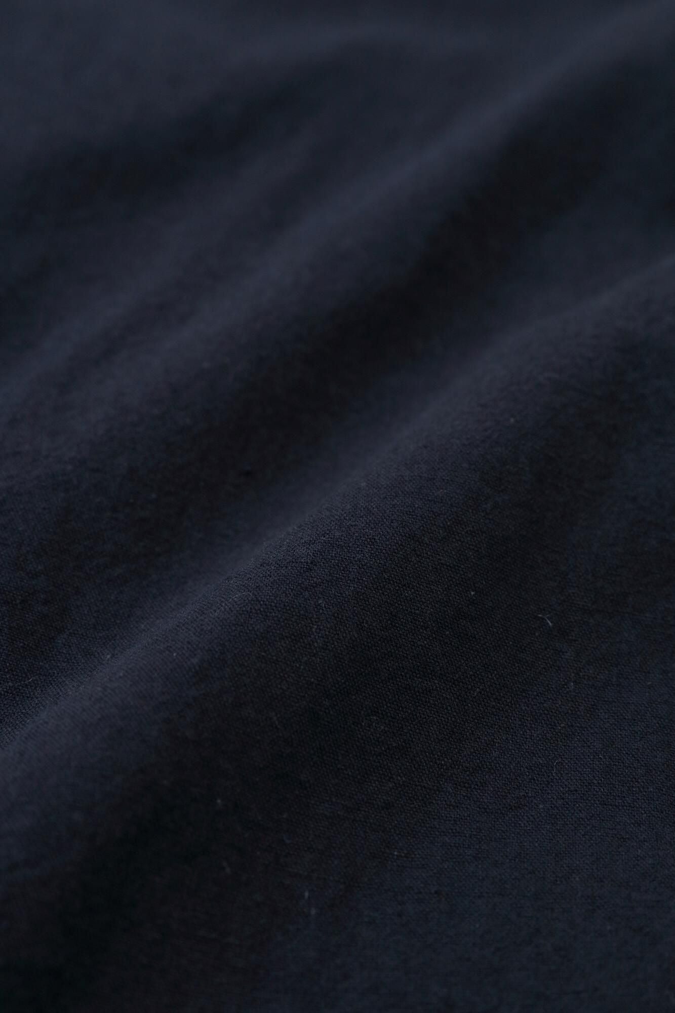 ISE棉花20/20亚麻混合Mojiri袖短衣服单/深海2（Noukon）