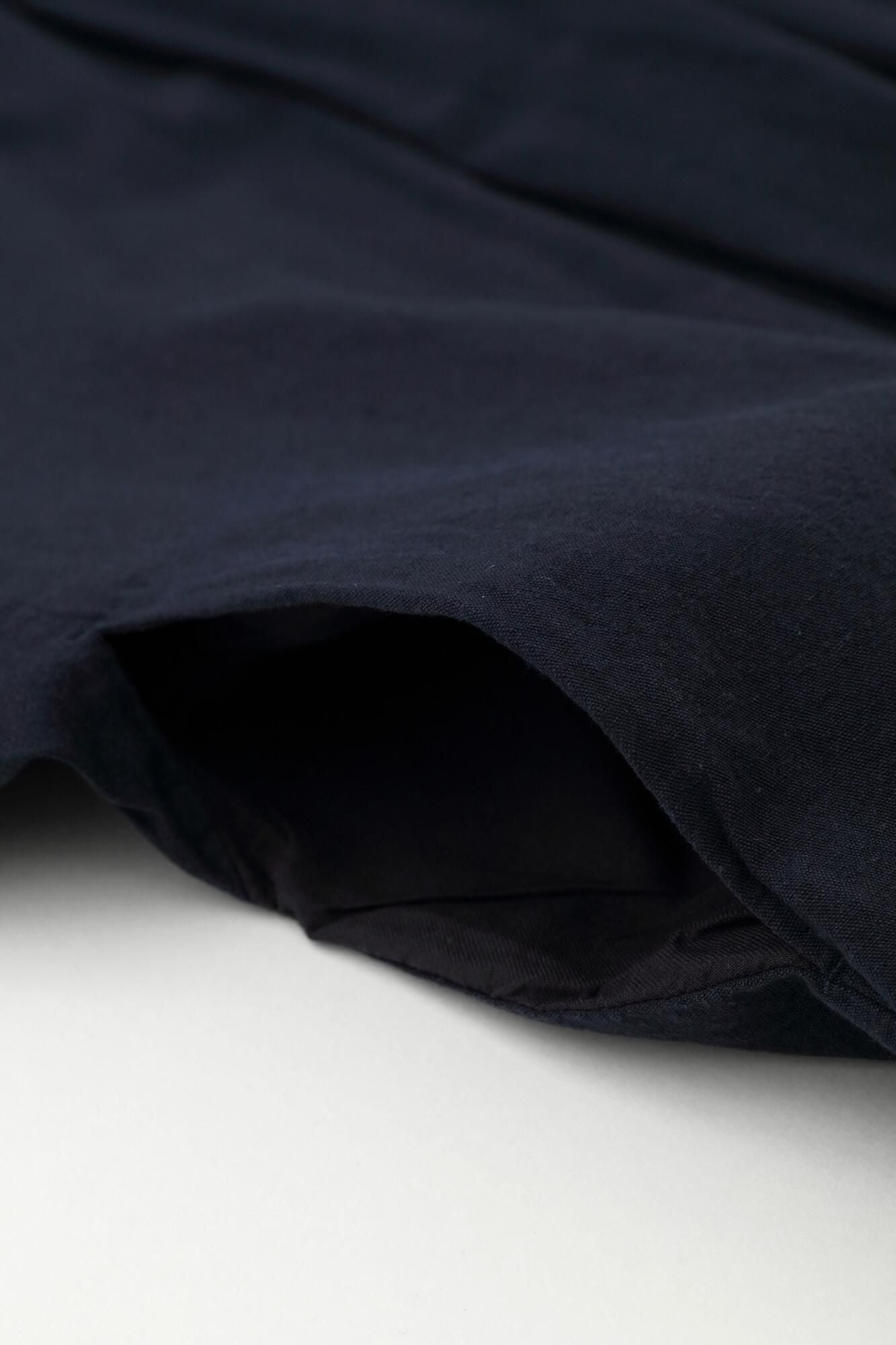 ISE棉花20/20亚麻混合Mojiri袖短衣服单/深海2（Noukon）