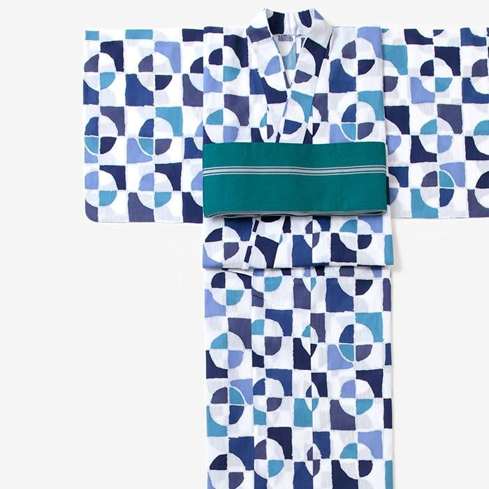 SOU・SOU×Kyoto Marubeni Yukata／Kaleidoscope Fleeting Moment(Tamayura)
