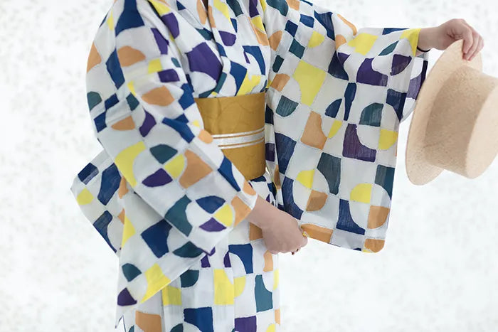 SOU・SOU x Kyoto Marubeni Yukata / Kaleidoscope Moonlight (Gekko ))