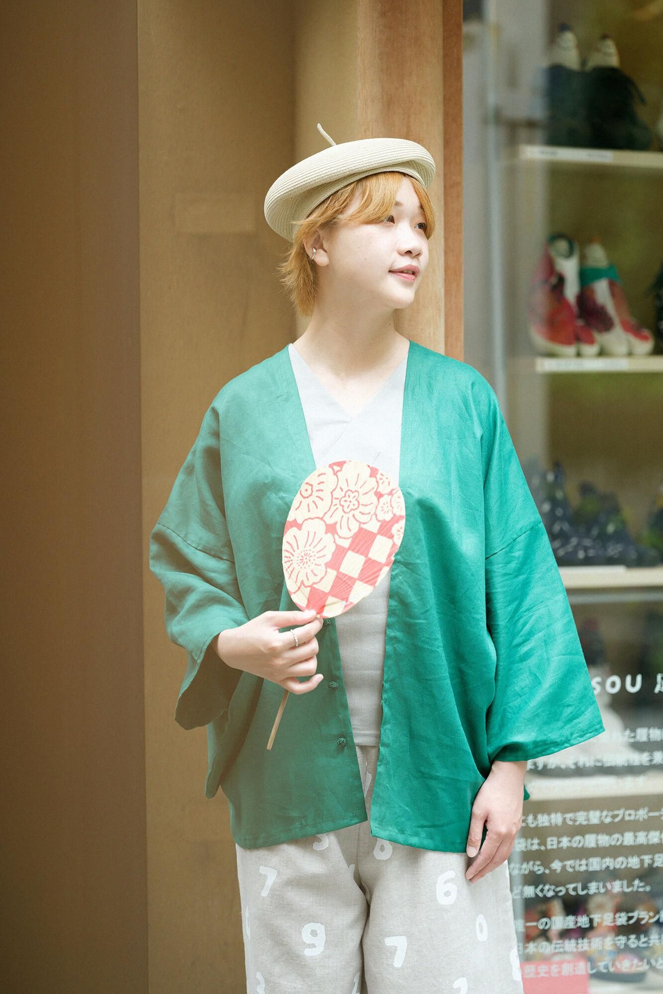 HANAE MORI 首まわりシフォンスパンコール付き上品カットソー　新品未使用 HANAE MORI×CELFORDコラボ】ロゴジャカードニットミニワンピース