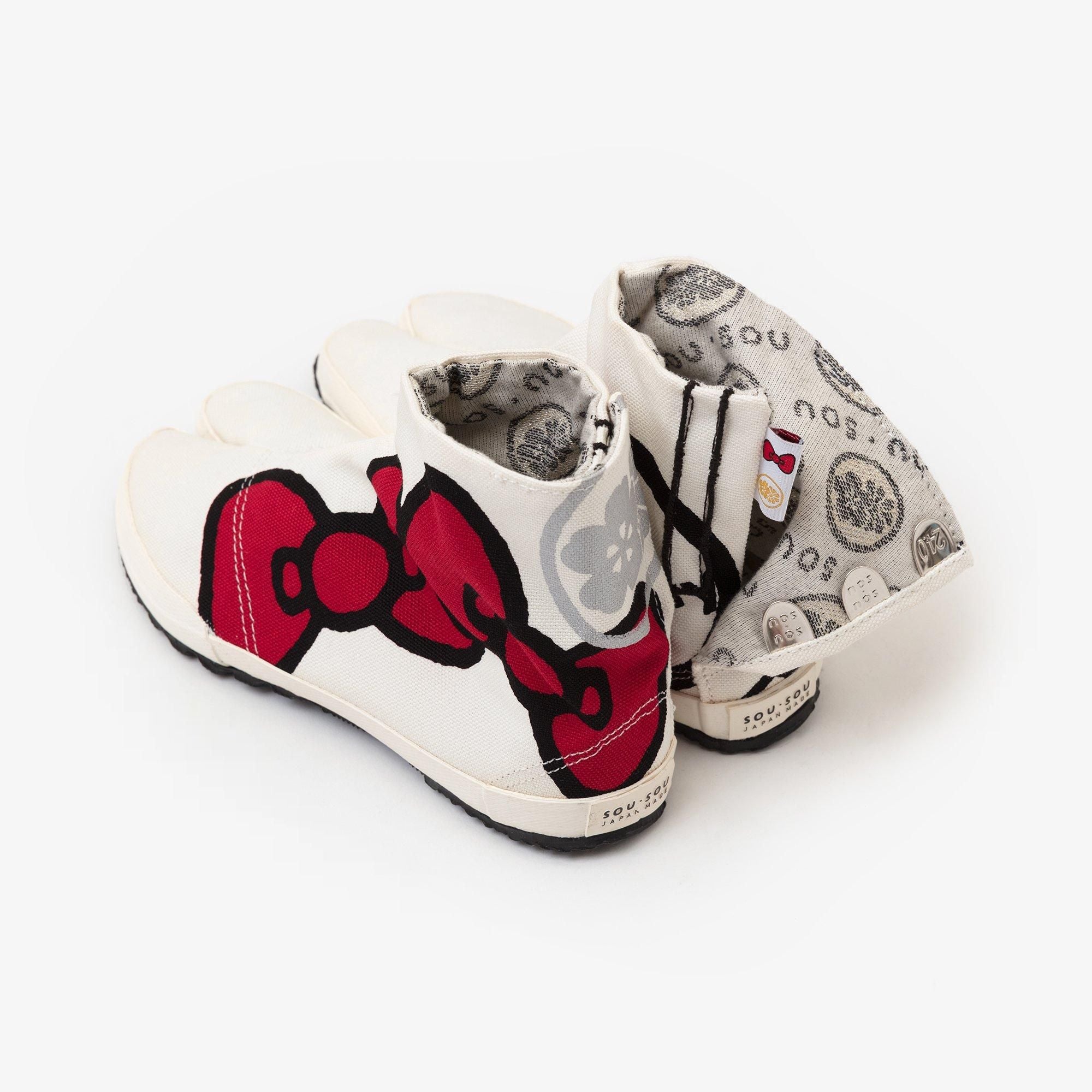 貼付地下足袋／Hello Kitty×SOU・SOU つくも