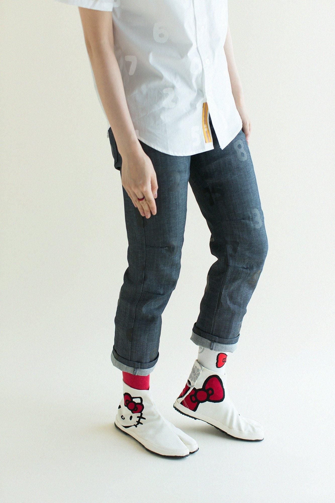 貼付地下足袋／Hello Kitty×SOU・SOU つくも