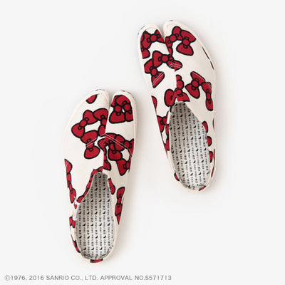 貼付つっかけ足袋／Hello Kitty×SOU・SOU