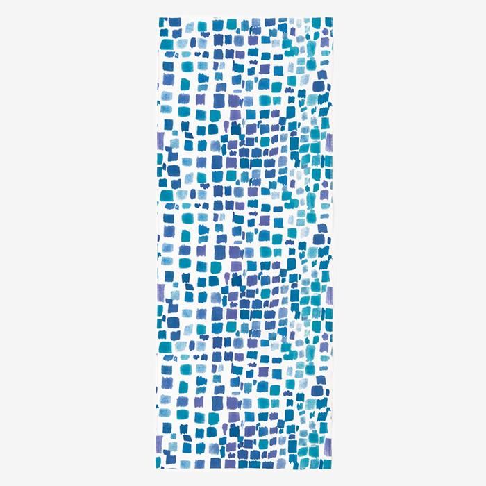 Ise Cotton Textile Tenugui/Paint Plate Mizube Color (Enoguzara Mizube Color)