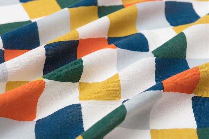 伊勢木棉圖案紋樣手巾（短版）/日常朝茶事