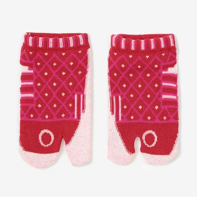 ●Tabi Socks for Kids Low-cut / Red Carp Streamer【S・M・L】