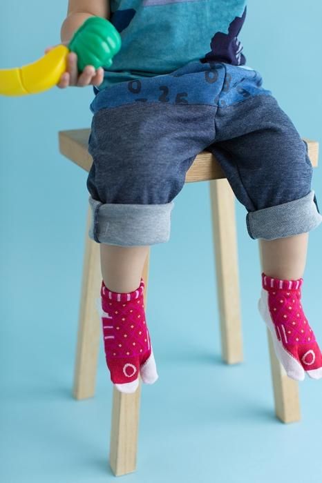 ●Knöchelpilz/Karpfen-Streamer für Kinder, rot [Klein/Mittel/Groß]