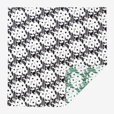 SOU・SOU ×Arakawa Masujiro Reversible Furoshiki (Large) / Hinatabokko Black×Green