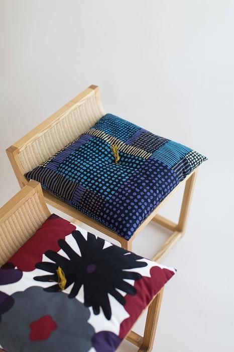 SOU・SOU교토방석（8호 캔버스) / 하타케 다이 [*배송은 약 3주 소요]