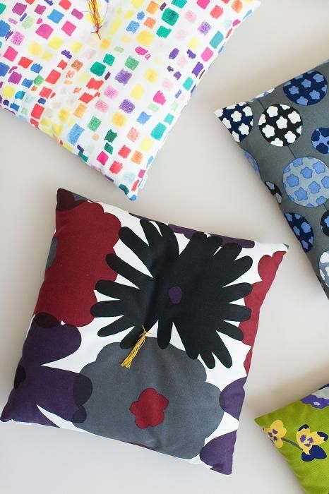 Coussin Kyoto de SOU・SOU (toile n°8)/Oraka Todori Kazahana [*Environ 3 semaines pour la livraison]