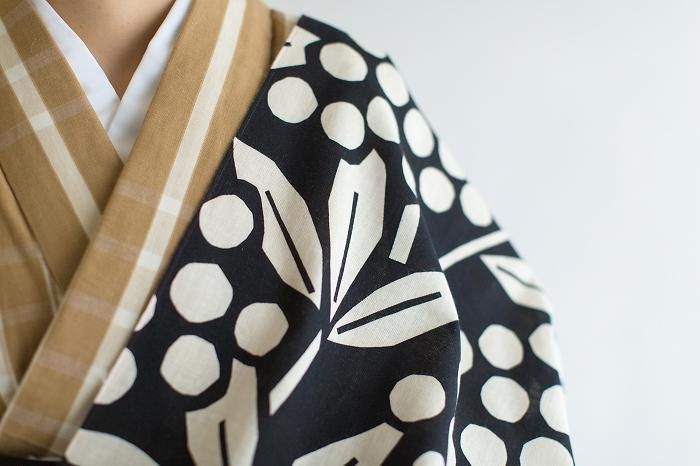 Ise Momen Textil Tenugui/Nantenchiku Nassfarbe