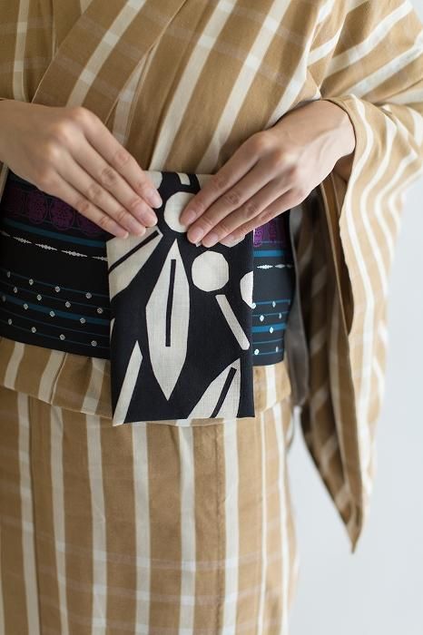 Ise Momen Textil Tenugui/Nantenchiku Nassfarbe