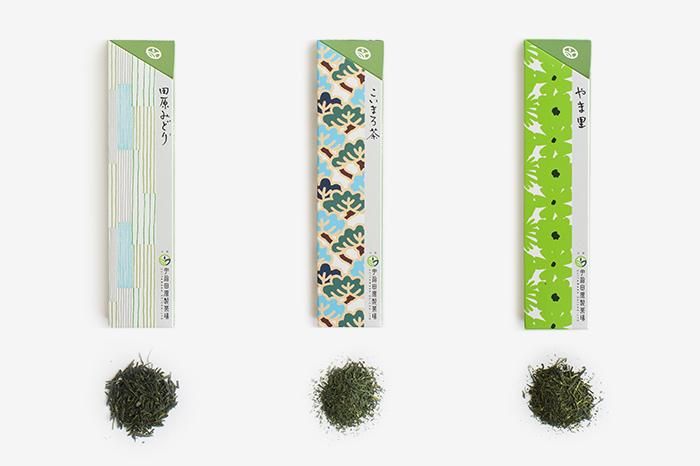 京都綠茶比較／三種