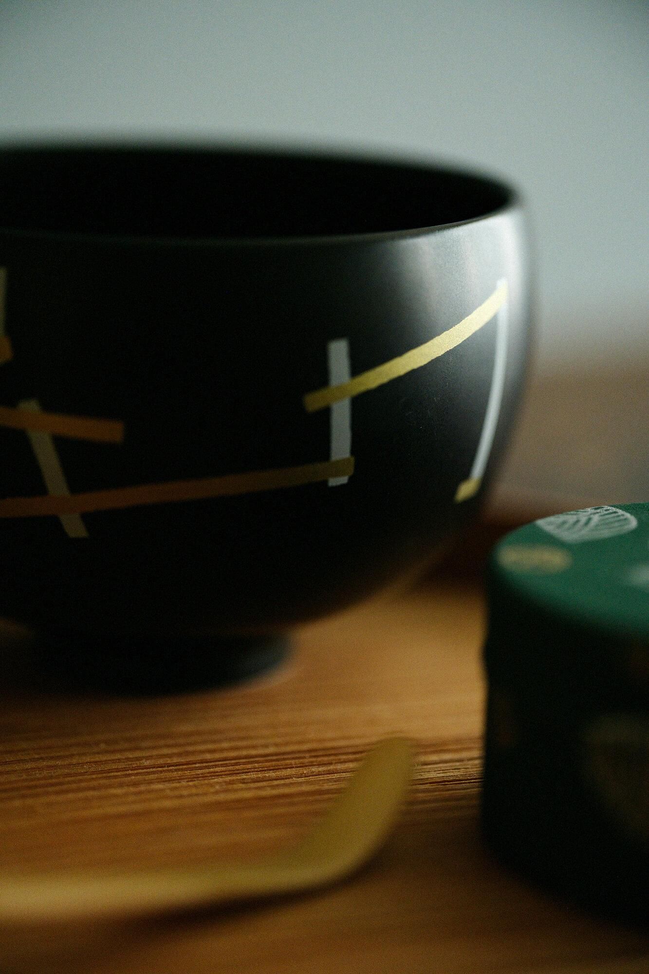 Uji Matcha and Ippuku Bowl Set／Tobi