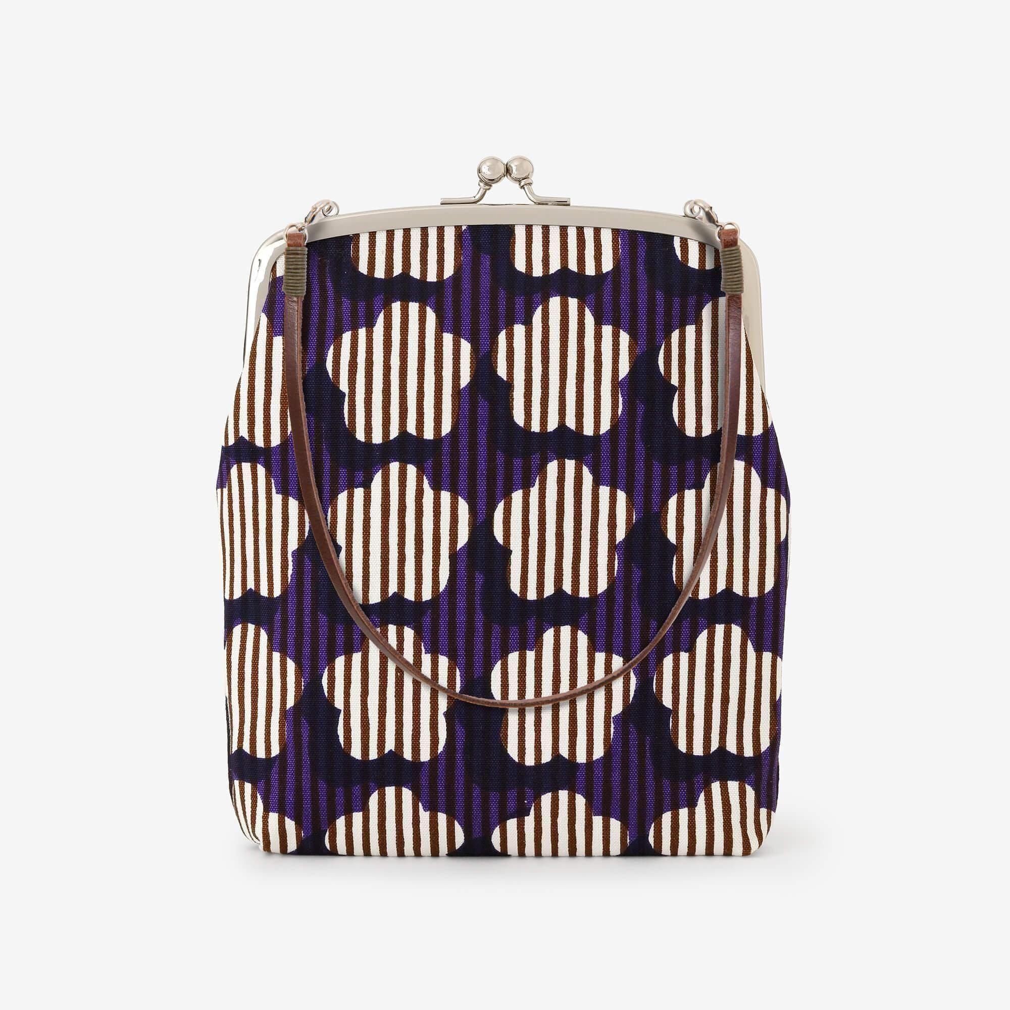 No.12 Canvas Soft Gamaguchi Clasp Purse (L) ／Bright Window