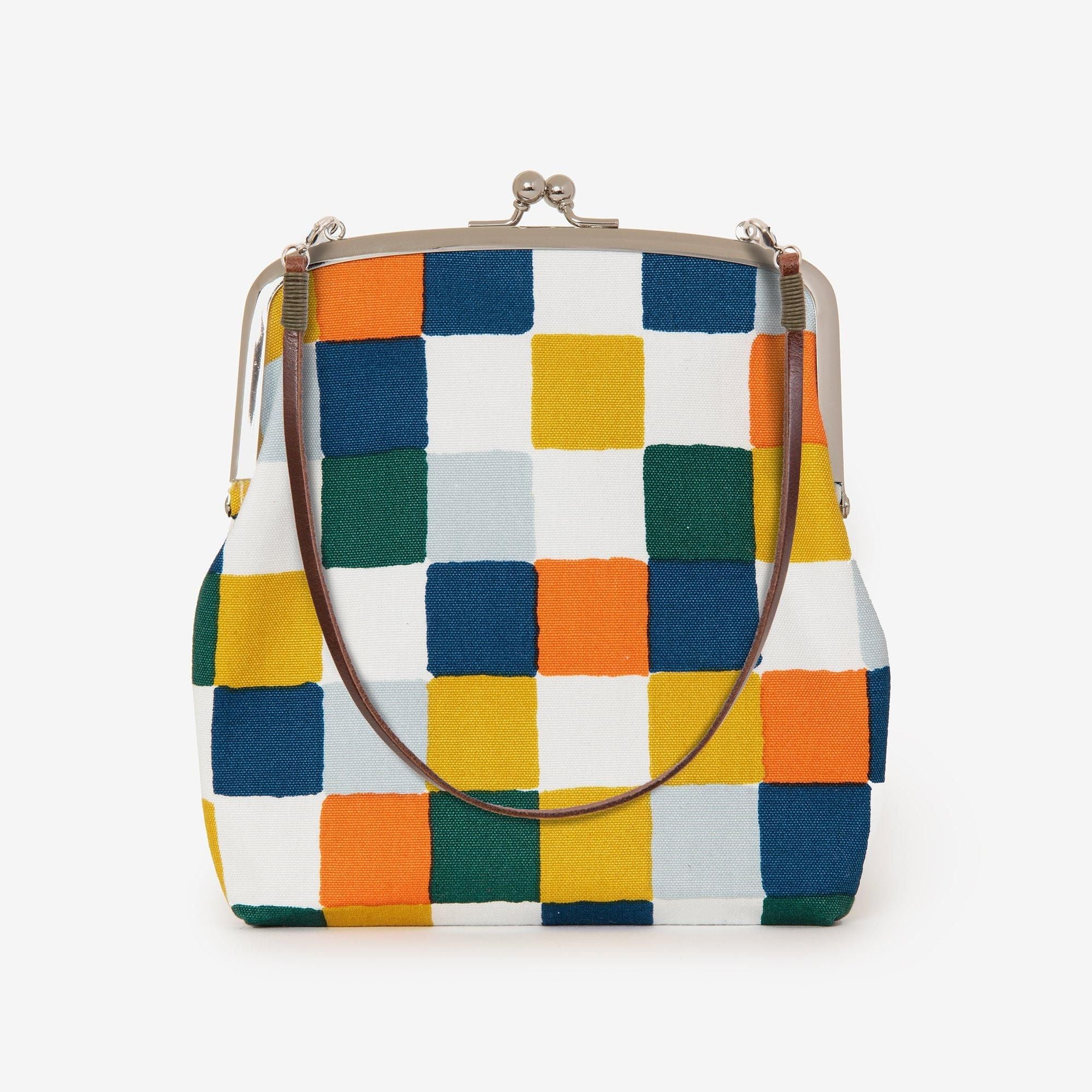 12號帆布 軟 口金包（大）/日常朝茶事