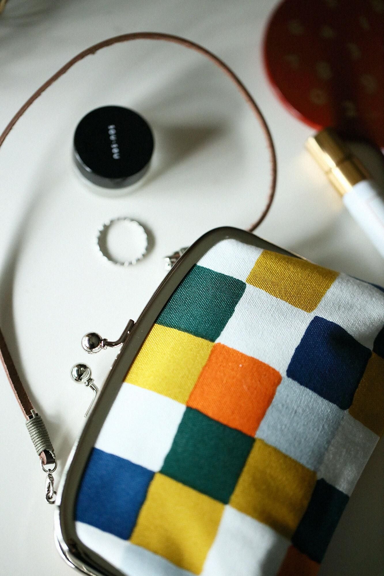 No.12 Soft Canvas Soft Gamaguchi Clasp Purse（Double Layer）/ Daily Morning Tea Ceremony