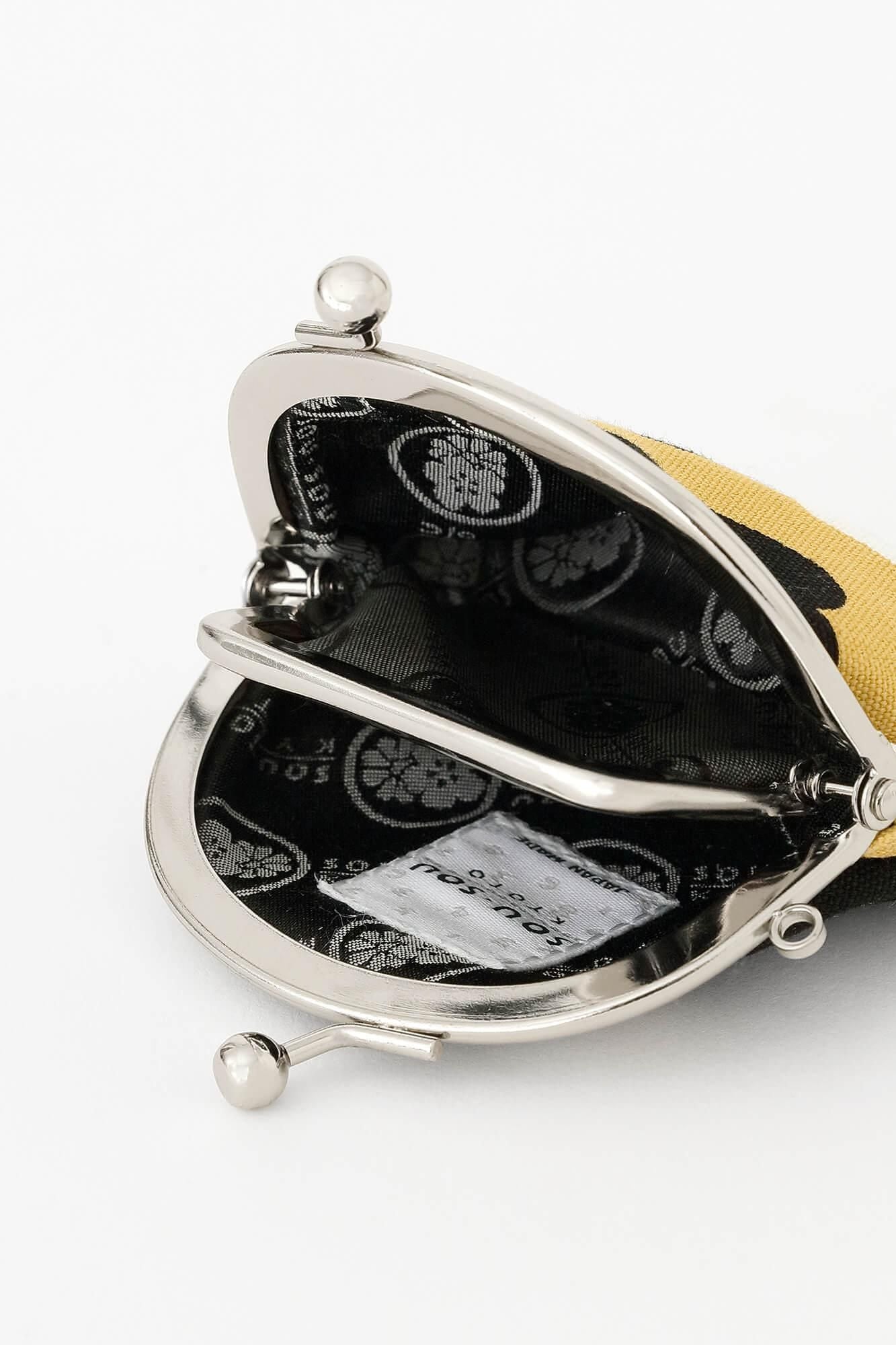 12號軟帆布 口金包（小）/微笑