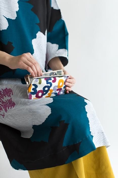 12號帆布 軟 口金包（横長）/ SO-SU-U十數繽紛秋收