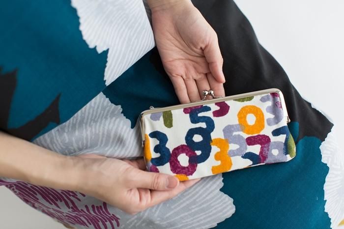 12號帆布 軟 口金包（横長）/ SO-SU-U十數繽紛秋收