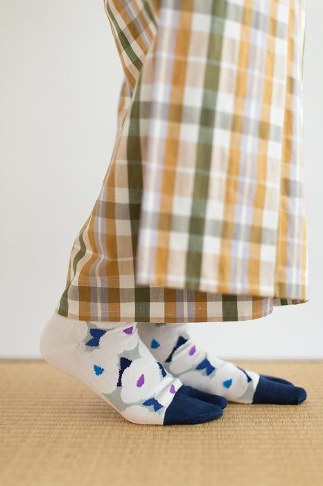 分趾襪（普通長度）／山茶花 【男・女性用】