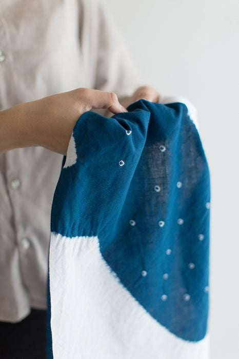 SOU・SOU×Arimatsu Narumi Tie-dye Handkerchief / Yamamasa Shoten Jinbei