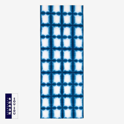 SOU・SOU×有松鳴海紮染 手巾／張正謹製 雪花1