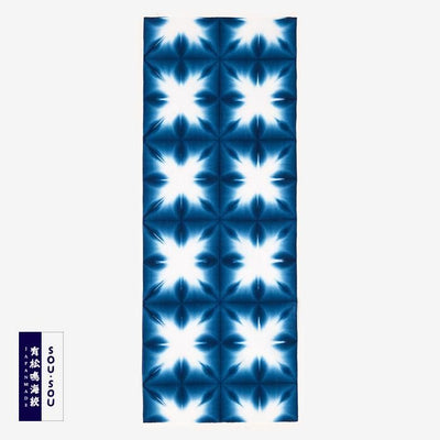 SOU・SOU×有松鳴海絞手巾／張正謹製 雪花2