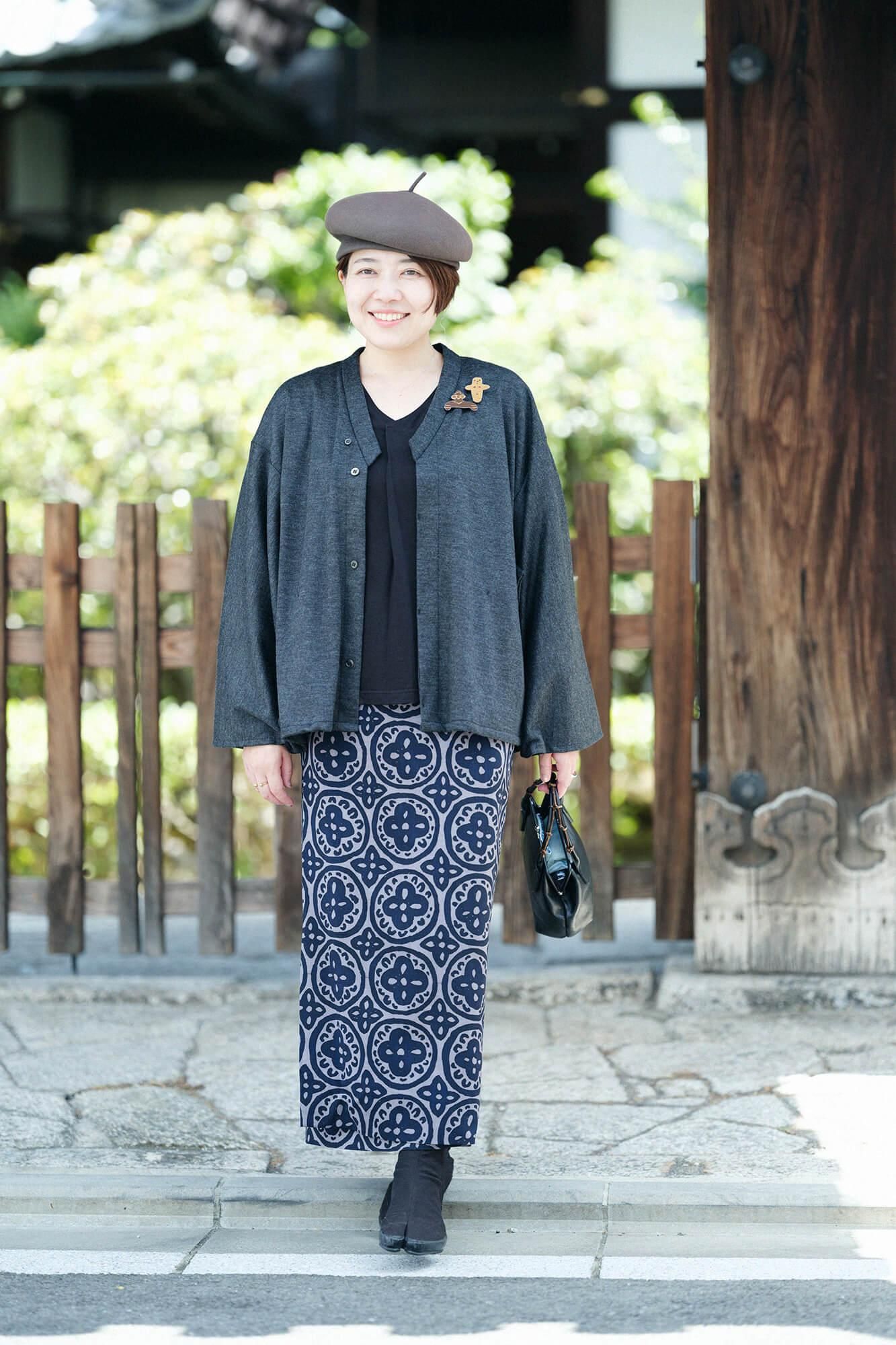 Naginata Pleated Shirt / Black