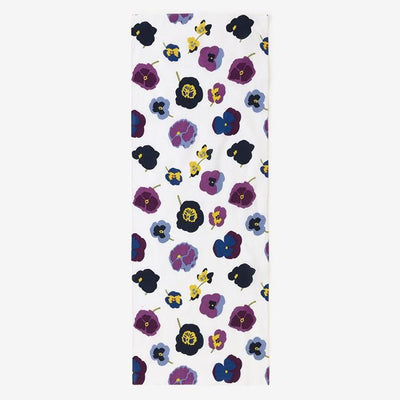 ISE Cotton Textile Tenugui / Collection Sumire à trois couleurs