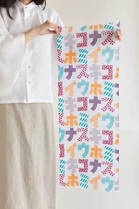 Ise Momen Textil-Tenugui/Katakana