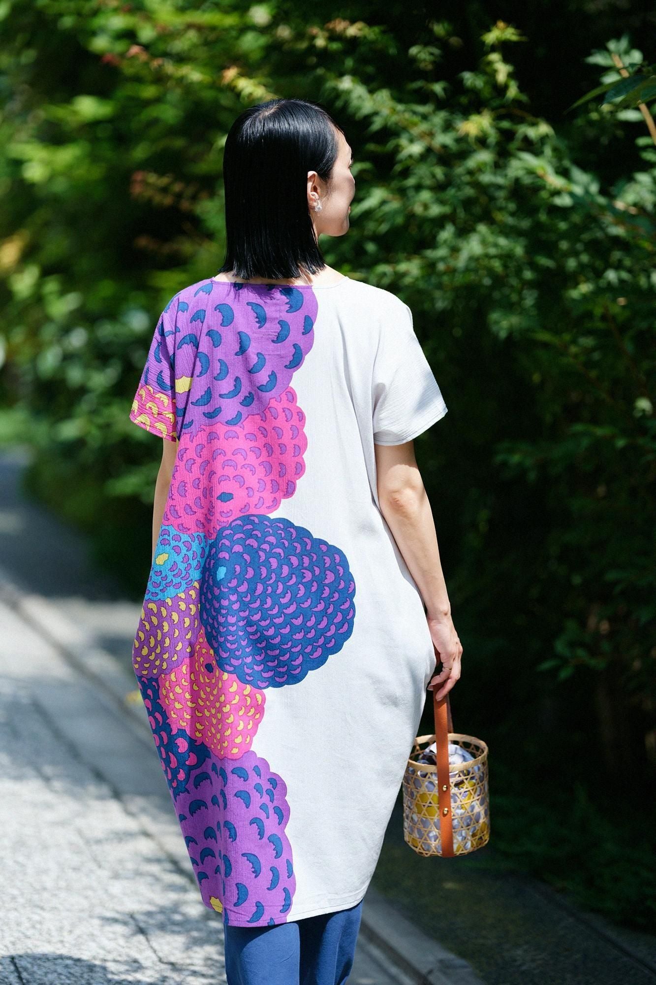 Takashima Jiji 20/20 Rechteckige Kleidung/Ponpon Dahlia