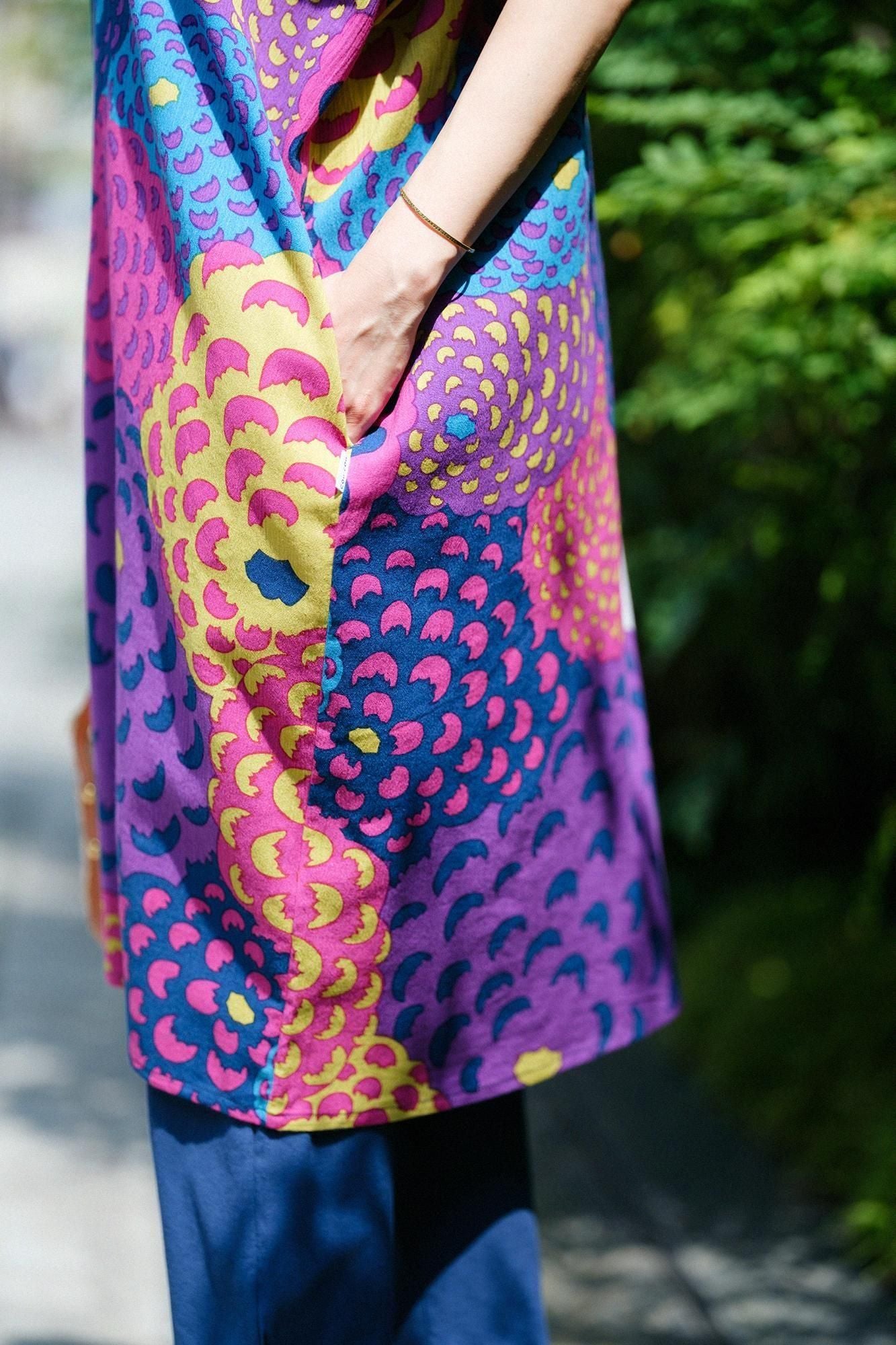 Takashima Jiji 20/20 Rechteckige Kleidung/Ponpon Dahlia