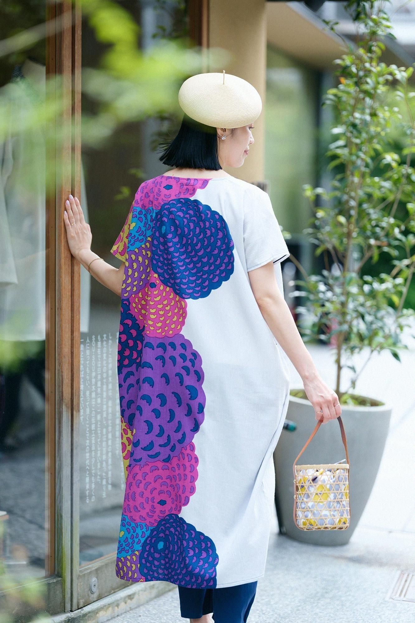 Takashima Jiji 20/20 Rechteckige Kleidung/Ponpon Dahlia